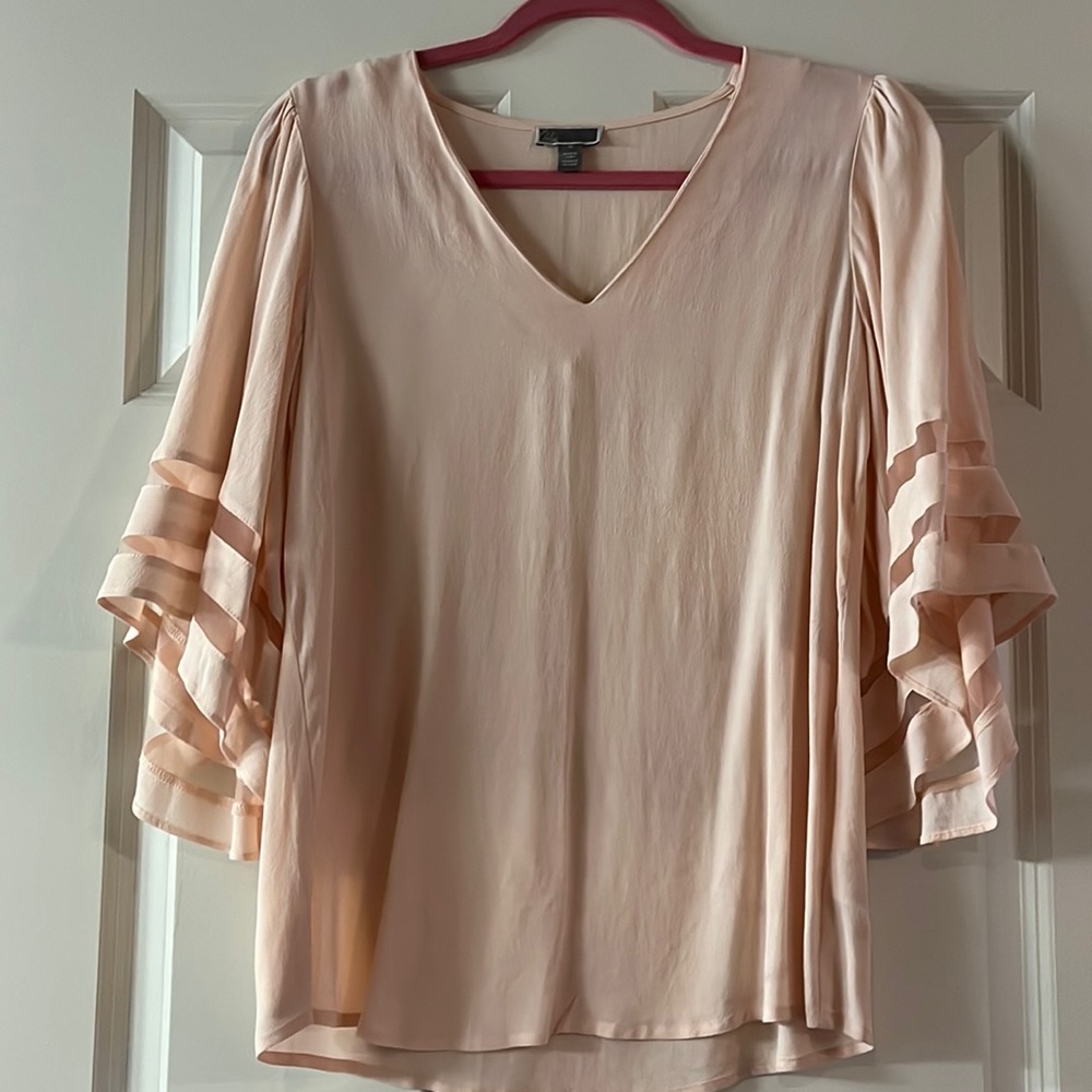 Chelsea28 - Nordstrom Top- bell sleeves- pink color- size XS